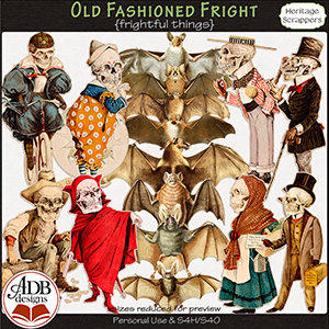 Old Fashioned Fright Heritage Frightful Things by ADB Designs