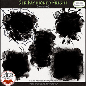 Old Fashioned Fright Heritage Masks by ADB Designs