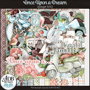 Once Upon A Dream Page Kit by ADB Designs