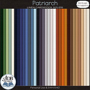 Patriarch Solid Papers by ADB Designs