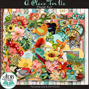 A Place For Us Page Kit by ADB Designs