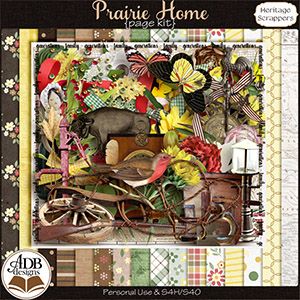 Prairie Home Page Kit by ADB Designs