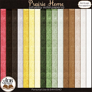 Prairie Home Shabby Solids by ADB Designs