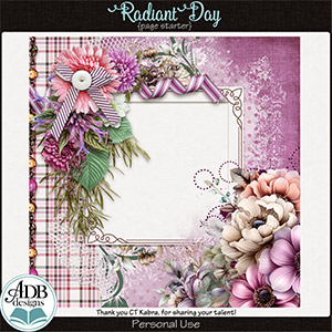 Radiant Day Quick Page Gift 06 by ADB Designs