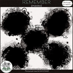 Remember Masks by ADB Designs