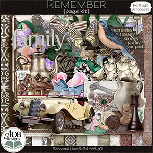 Remember Page Kit by ADB Designs