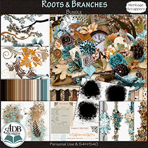 Roots and Branches Bundle by ADB Designs