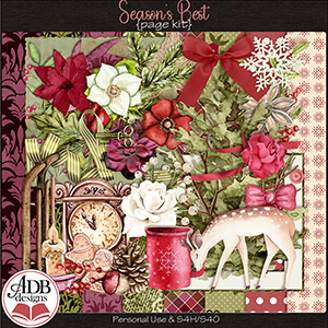 Season's Best Page Kit by ADB Designs