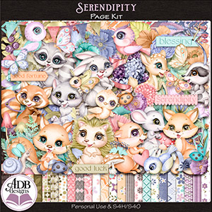 Serendipity Page Kit by ADB Designs