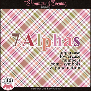 Shimmering Evening Alphas by ADB Designs