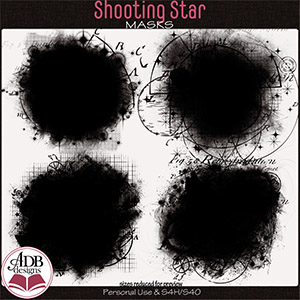 Shooting Star Masks by ADB Designs