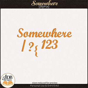 Somewhere Alphas by ADB Designs