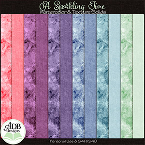 A Sparkling Time Solid Papers by ADB Designs