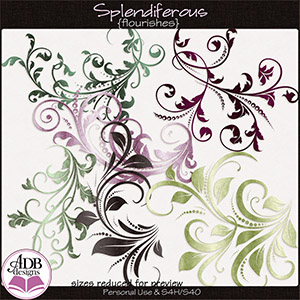 Splendiferous Flourishes by ADB Designs