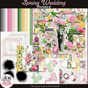 Spring Wedding Bundle by ADB Designs