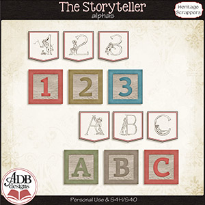 The Storyteller AO Alphas by ADB Designs