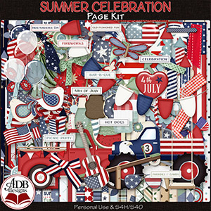 Summer Celebration Page Kit