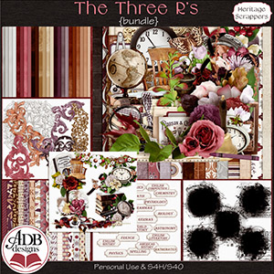 The Three Rs Bundle by ADB Designs