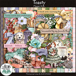 Toasty Page Kit by ADB Designs