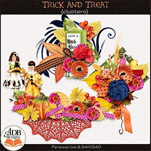 Trick and Treat Clusters by ADB Designs