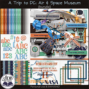 A Trip to DC - Air & Space Museum Bundle by ADB Designs