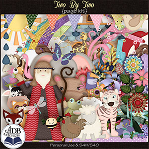 Two By Two Page Kit by ADB Designs