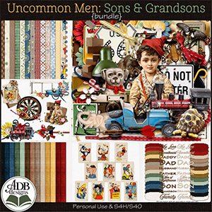 Uncommon Men - Sons & Grandsons Bundle by ADB Designs