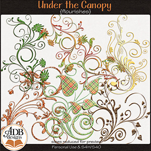 Under The Canopy Flourishes by ADB Designs