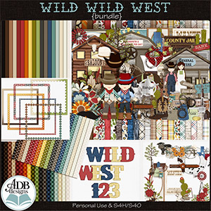 Wild Wild West Bundle by ADB Designs