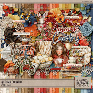 Autumn Country Page Kit by Aimee Harrison