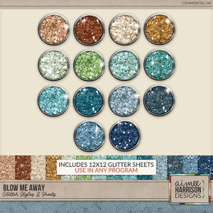 Blow Me Away Glitters by Aimee Harrison