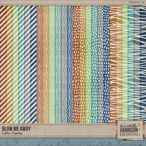 Blow Me Away Extra Papers by Aimee Harrison