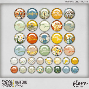 Daffodil Flairs by Aimee Harrison