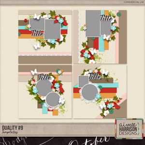 Duality #9 Templates by Aimee Harrison