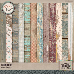 Fading Out Wood Papers by Aimee Harrison