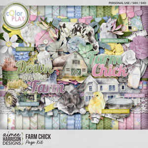 Farm Chick Page Kit by Aimee Harrison