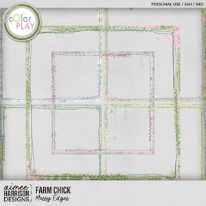 Farm Chick Messy Edges by Aimee Harrison