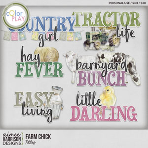 Farm Chick Titles by Aimee Harrison