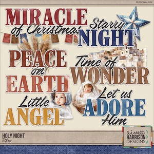 Holy Night Titles by Aimee Harrison