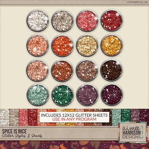 Spice is Nice Glitters by Aimee Harrison