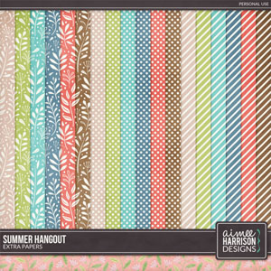 Summer Hangout Extra Papers by Aimee Harrison