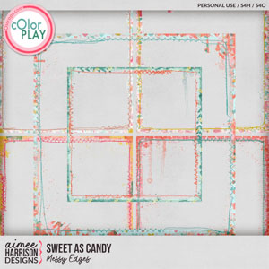 Sweet as Candy Messy Edges by Aimee Harrison