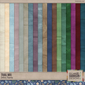 Trail Mix Solid Papers by Aimee Harrison