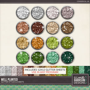 Well Planted Glitters by Aimee Harrison