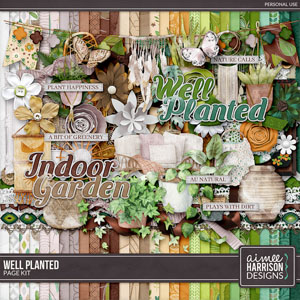 Well Planted Page Kit by Aimee Harrison