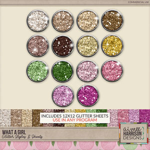 What a Girl Glitters by Aimee Harrison