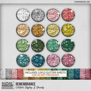 Remembrance Glitters by Aimee Harrison