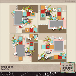 Singular #9 Templates by Aimee Harrison