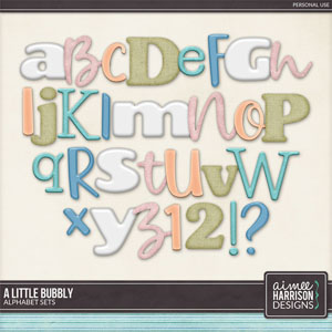 A Little Bubbly Alpha Sets by Aimee Harrison