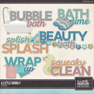 A Little Bubbly Titles by Aimee Harrison